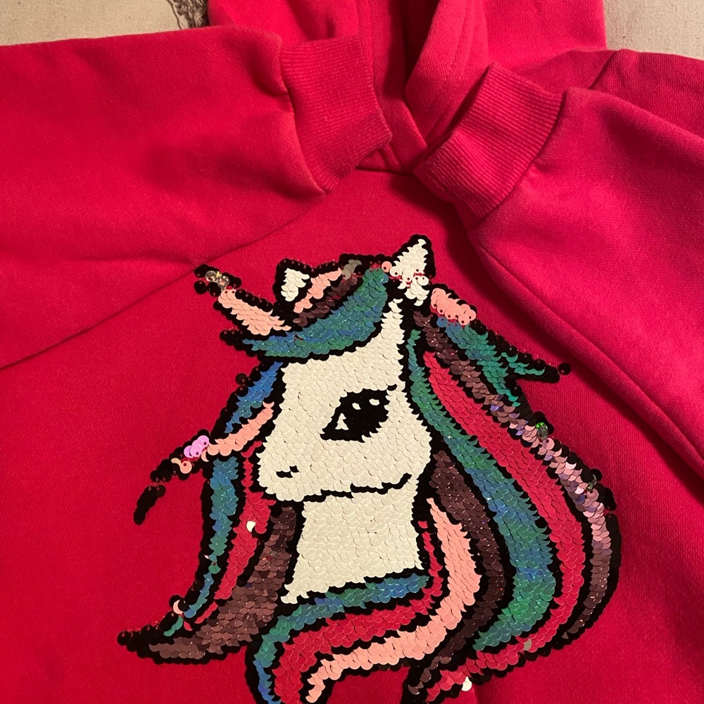 Unicorn H&M girl sweatshirt